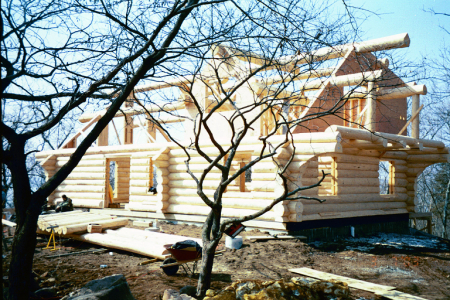 Our Log Home 2003