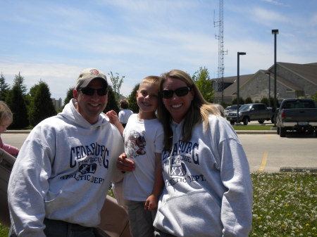 Rich, Alex and myself, Last day of pre-K