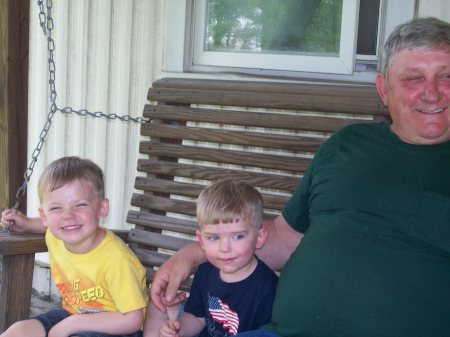 Ron & his grandsons