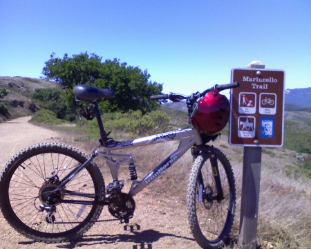 Top of the  Miwok Trail