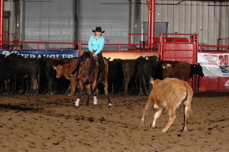 Kelli at the High School National Finals Rodeo