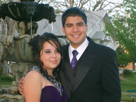 Autumn & Her prom date "Kevin"