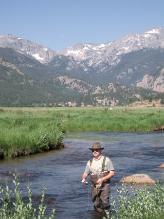 Steve Fly Fishing in Colorado