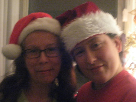 MY DAUGHTER AND I  - XMAS DEC. 2008