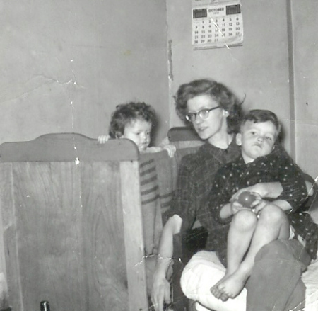 Brother Bruce, Mom and Me,Wayne 1953