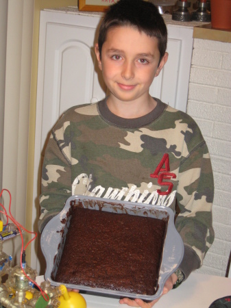 Josh baked a cake