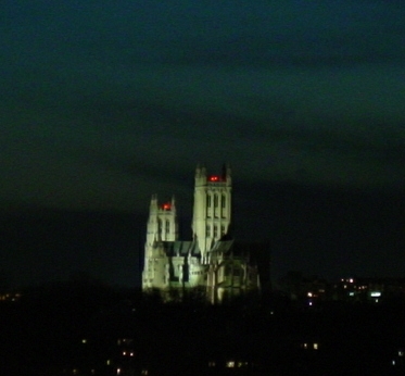 National Cathedral from my Wash, DC apartment