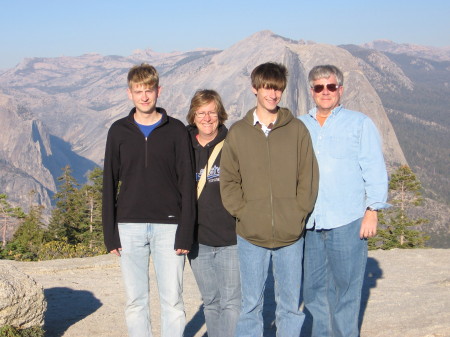 On top of Sentinel Dome
