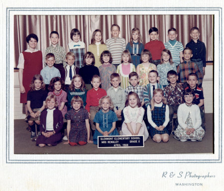 Mrs. Remaley's 2nd Grade Class, '67-68