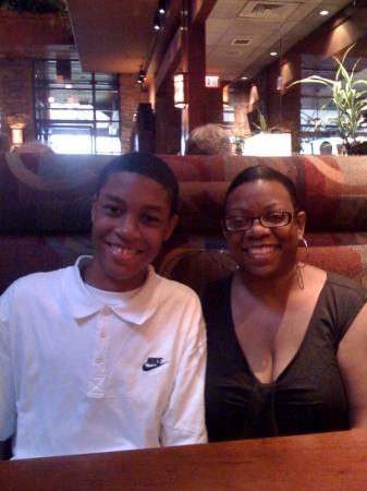 Aaron (15) and Erica (Godmother)