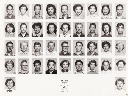 ORANGE JR. HIGH 1954