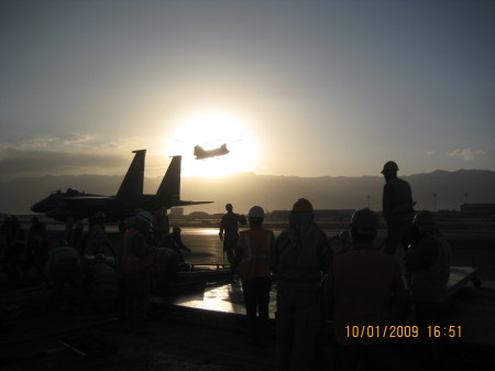 afternoon on the airfield