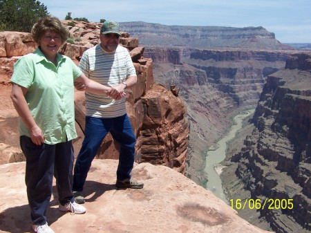 Dale & Becky at Grand Canyon