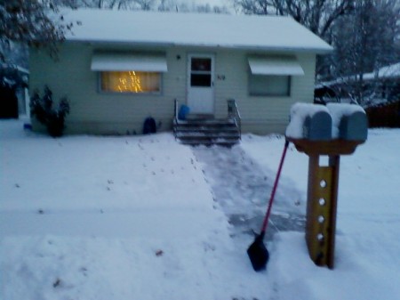 Mike's house, Idaho, Jan. 2009