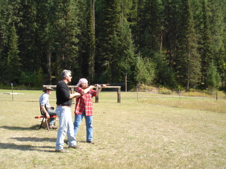 Skeet shooting on the ranch, vac 09