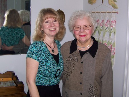 Terri and Mom  May, 2009