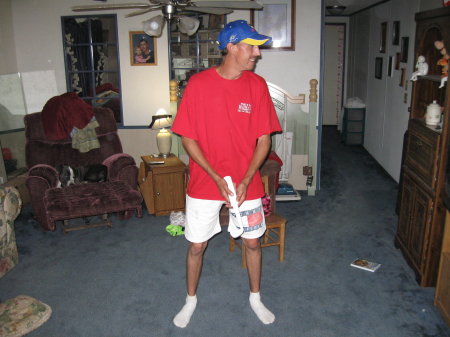 Jason Wii Golfing