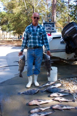 Just back from fishing at the Buckman bridge