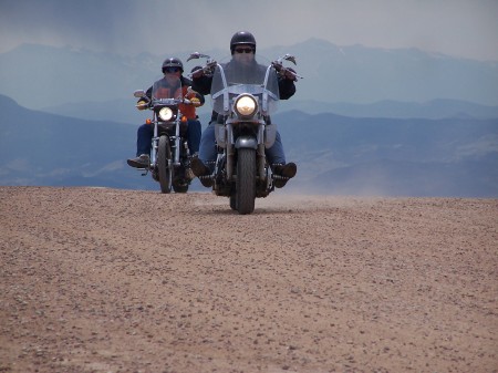 Mounting the Summit at Pike's Peak