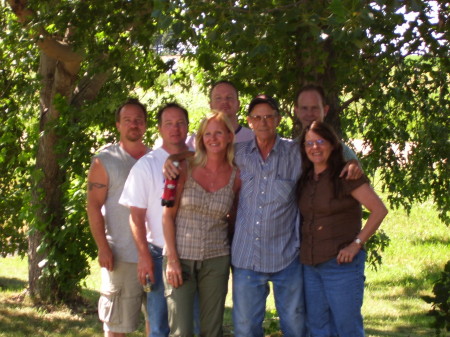 our family renunion at hudson sd. 7-4-07