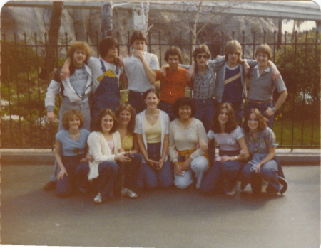 Choir/Band trip to California 1979