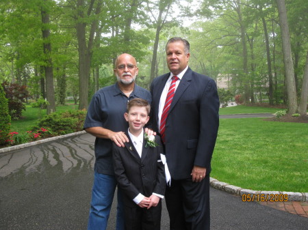 Me, my brother Roy, and my godson Michael