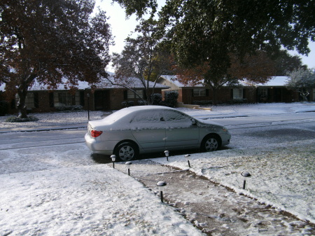 OUR FIST SNOW DAY