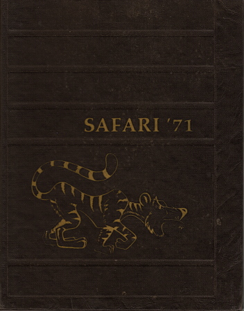 1971 Safari Yearbook cover