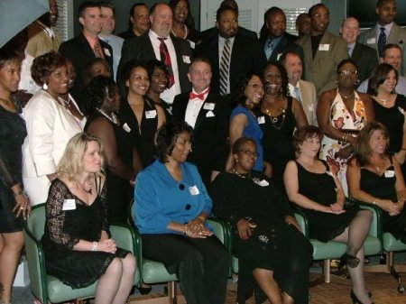 Partial Group Shot at Dinner Dance