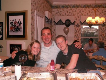 Natalie, Brian (future son-in-law) and Shane