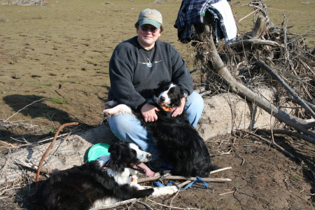 Julie and Border Collies