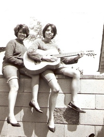 Cindi and Sharon 1962