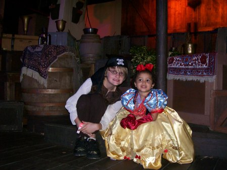 Princess and Pirate Party at Disney