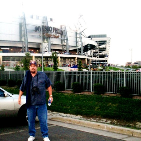 Me at Invesco Field at Mile High in Denver.