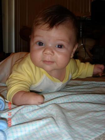 my grandson, Tyler at 3 months