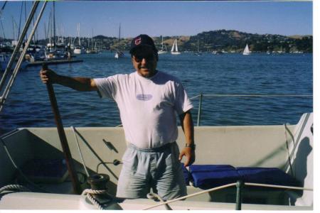 Sailing near Sausalito