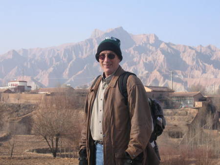 Before the hike up the mountain in Jianzha