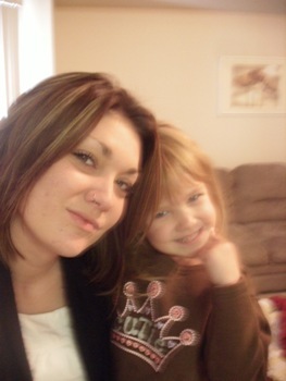 My daughter and granddaughter