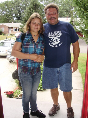 Sept. 2009 - baby and daddy.