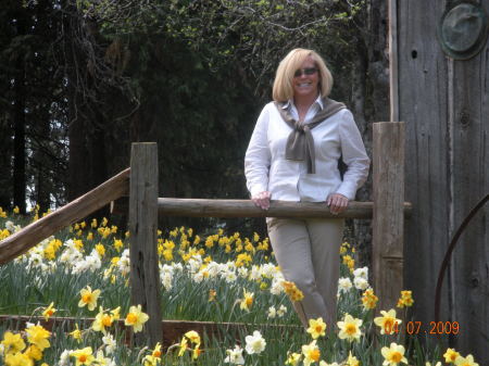 Enjoying a day at Daffodil Hill