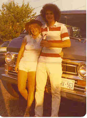 me & Timmy Bird w/the party van 1979