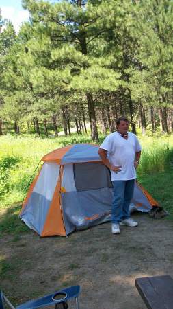 Camping in the Black Hills, South Dakota