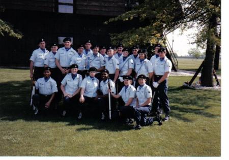 Blue Spirit Drill Team 1985