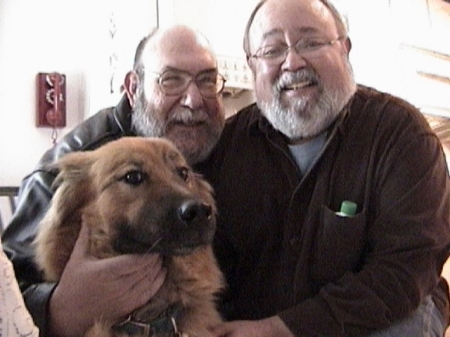 NEAL AND RUBEN AND RUSTY-DOG