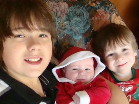 My 3 wonderful children (December 2008)