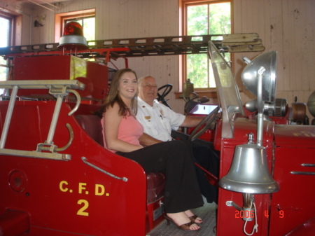 Nikki and Grandpa Schofield