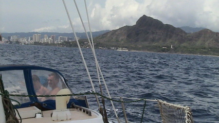 view of diamond head