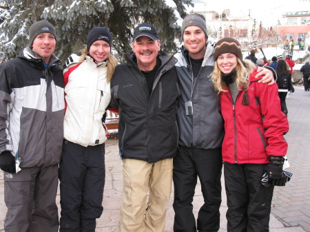 Family ski trip in Colorado