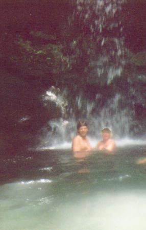 Marla and Roger in the Emerald Pool