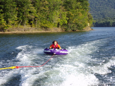 Tubing at Lake Raystown